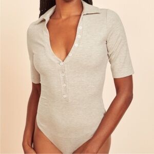Reformation Rita Bodysuit NWT